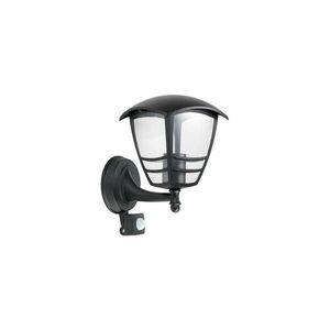 Kültéri fali lámpa érzékelővel TEVIO 1xE27/60W/230V IP54 fekete kép