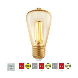 Eglo LED Dimmelhető izzó VINTAGE ST48 E27/3W/230V 2200K kép