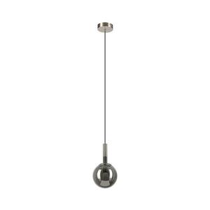 Csillár zsinóron ROLLO 1xE14/5W/230V matt króm/füstös kép