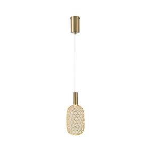 Eurolamp LED Csillár zsinóron PERFORATO LED/6, 3W/230V 3000K arany átm. 13 cm kép