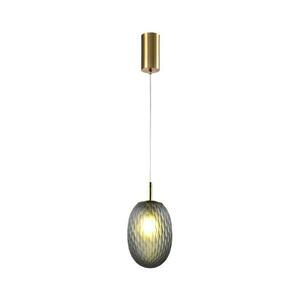 Eurolamp Csillár zsinóron 1xE14/25W/230V szürke átm. 15 cm kép