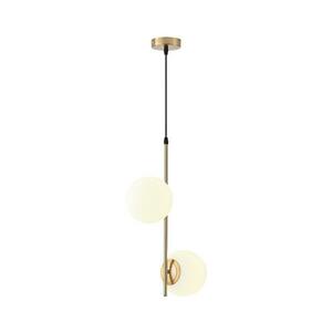 Eurolamp Csillár zsinóron 2xE27/40W/230V réz kép