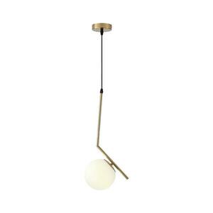 Eurolamp Csillár zsinóron 1xE27/40W/230V réz kép