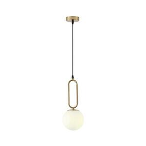 Eurolamp Csillár zsinóron 1xE27/40W/230V réz kép