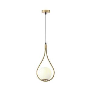 Eurolamp Csillár zsinóron 1xE27/15W/230V réz kép