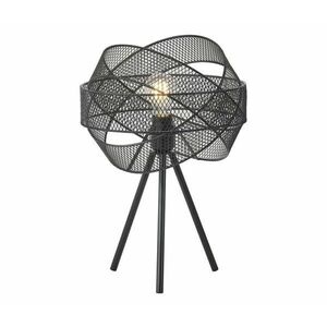 Eurolamp Asztali lámpa 1xE27/40W/230V fekete kép