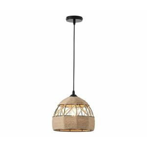 Eurolamp Csillár zsinóron 1xE27/15W/230V bézs kép