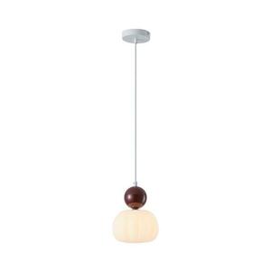 Eurolamp Csillár zsinóron 1xG9/7W/230V fehér/barna kép