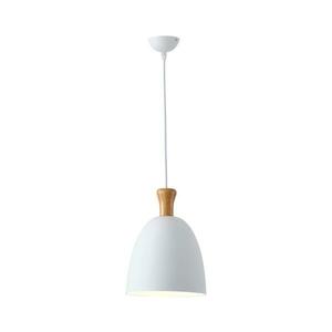 Eurolamp Csillár zsinóron 1xE27/15W/230V fehér átm. 23 cm kép