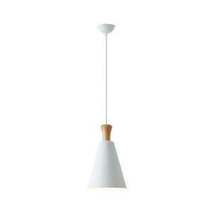 Eurolamp Csillár zsinóron 1xE27/15W/230V fehér átm. 20 cm kép