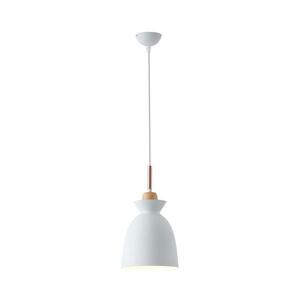 Eurolamp Csillár zsinóron 1xE27/15W/230V fehér átm. 19, 5 cm kép