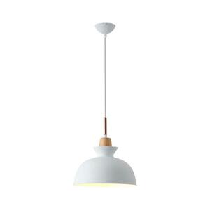 Eurolamp Csillár zsinóron 1xE27/15W/230V fehér átm. 28 cm kép