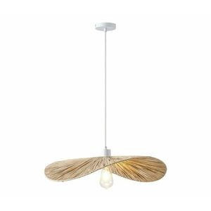 Eurolamp Csillár zsinóron CALYPSO 1xE27/15W/230V bambusz kép