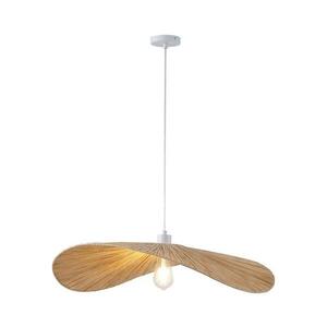 Eurolamp Csillár zsinóron CALYPSO 1xE27/40W/230V bambusz kép