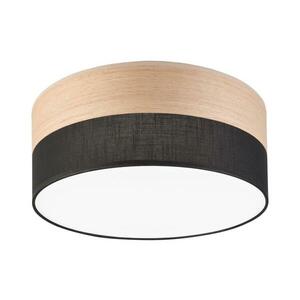 LED Mennyezeti lámpa SIRJA WOOD LED/20W/230V átm. 35 cm fekete/tölgy kép