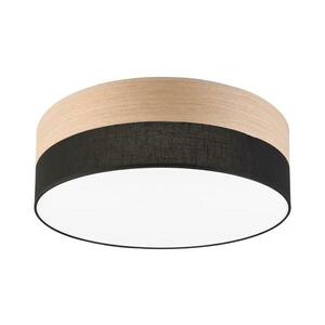 LED Mennyezeti lámpa SIRJA WOOD LED/36W/230V átm. 45 cm fekete/tölgy kép