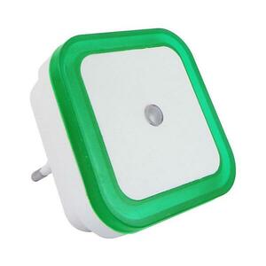 LED Éjjeli lámpa érzékelős LED/0, 5W/230V zöld kép