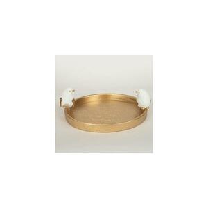 Eurolamp Asztali dekoráció tányér madarakkal 9, 5x28x30, 9 cm kép