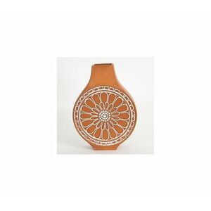 Eurolamp Kerámia váza 28, 7x21, 3x8, 1 cm tégla kép