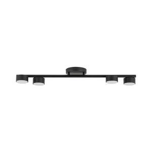 spotlámpa PUNTO 4xGX53/12W/230V fekete kép