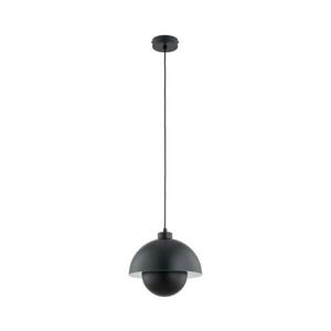 Csillár zsinóron KUGER 1xE27/15W/230V fekete kép