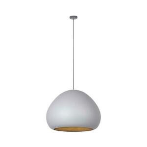 Csillár zsinóron LAVA 1xE27/15W/230V szürke/arany kép
