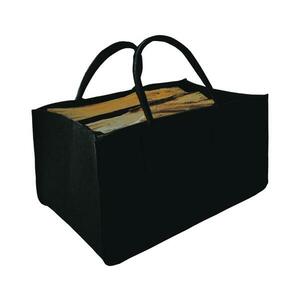 Lienbacher Nemez fa kosár fogantyúkkal 27x50 cm fekete kép