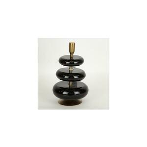 Eurolamp Gyertyatartó 23x15 cm fekete/arany kép