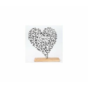 Eurolamp Asztali dekoráció szív 41x35 cm kép