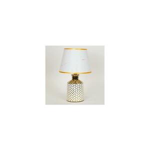 Eurolamp Asztali lámpa 1xE14/40W/230V fehér/arany kép