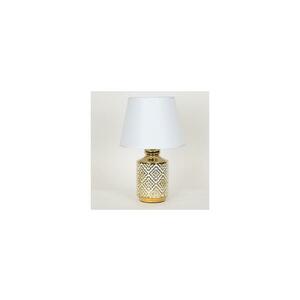 Eurolamp Asztali lámpa 1xE14/40W/230V fehér/arany kép