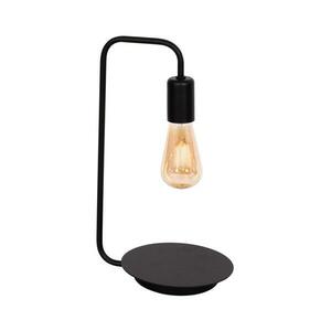 Asztali lámpa BRENDA 1xE27/60W/230V fekete kép