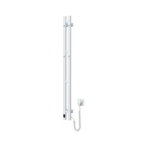 Navin Elektromos törölközőszárító termosztáttal SILOUETTE 187W/230V 120, 6 cm IP44 fehér jobb kép