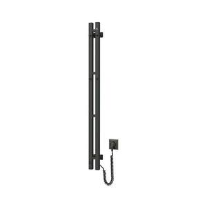 Navin Elektromos törölközőszárító termosztáttal SILOUETTE 187W/230V 120, 6cm IP44 fekete jobb kép