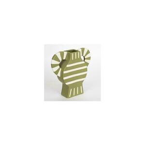 Eurolamp Kerámia váza 32x30, 8 cm zöld kép