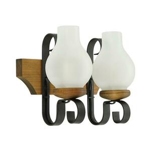 Exodus Lighting Srl Fali lámpa QUEEN 2xE14/40W/230V bükkfa kép