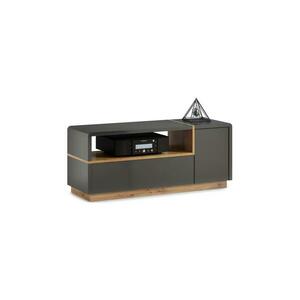 Mazzoni TV asztal FRED antracit/tölgy artisan kép