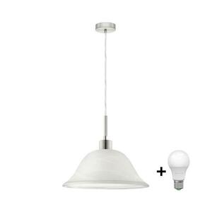 Eglo LED Csillár zsinóron 1xE27/60W/230V fehér kép