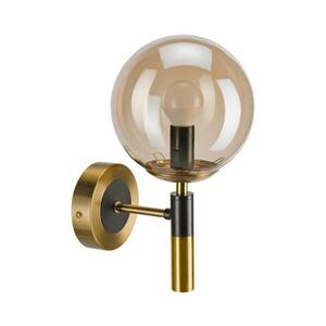 Fali lámpa ROLLO 1xE14/5W/230V arany/füstös bézs kép