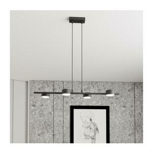 EMIBIG Csillár zsinóron SORA 4xGX53/12W/230V fekete kép