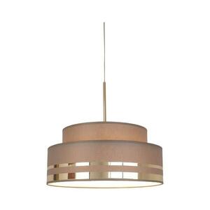 HEXE Csillár zsinóron TAMI 1xE27/60W/230V barna/arany kép