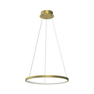 LED Csillár zsinóron HOOP LED/27W/230V átm. 50 cm 4000K arany kép