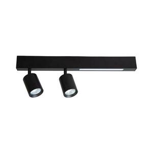 LED Spotlámpa MAGNET LED/5W/230V + 2xGU10/60W 3000/4000K fekete kép