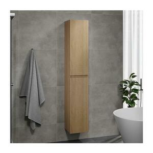 BATH DELUXE Fürdőszobai szekrény OLIVER 186 cm tölgy kép