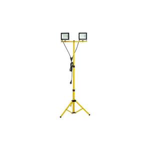 LED Reflektor állvánnyal TIGRA 2xLED/50W/230V 4000K IP54 fekete/sárga kép