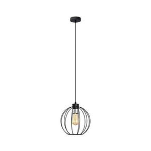Csillár zsinóron STARLIGHT 1xE27/15W/230V fekete/ezüst kép