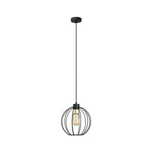 Csillár zsinóron STARLIGHT 1xE27/15W/230V fekete/arany kép