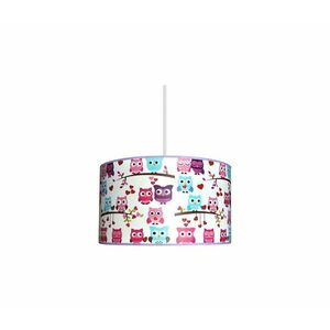 Gyerek csillár OWLS 1xE27/60W/230V kép