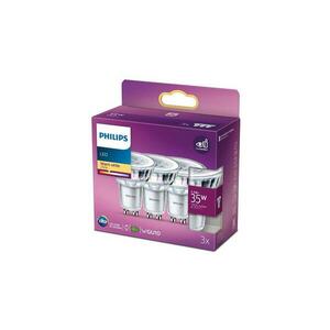 Philips KÉSZLET 3x LED Izzó Philips GU10/3, 5W/230V 2700K kép