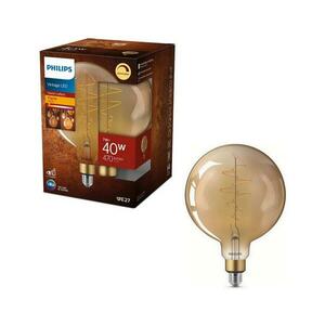 Philips LED Dimmelhető izzó VINTAGE Philips G200 E27/7W/230V 2000K kép